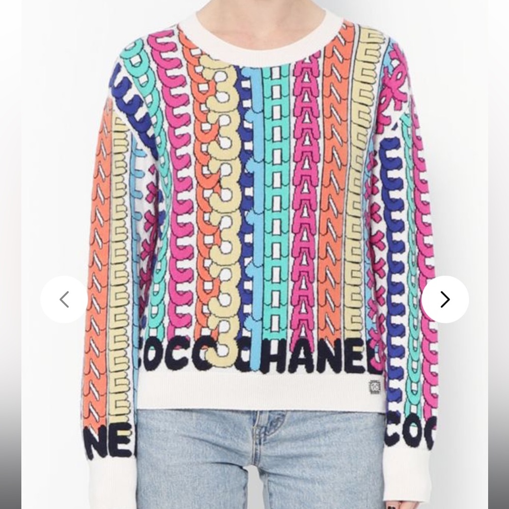 Chanel multicolor sweater